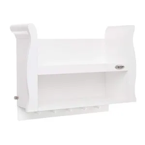 Obaby Stamford Sleigh Shelf (White)