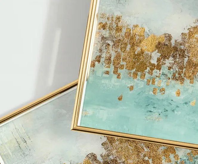Ocean Mirage Serving Tray Set