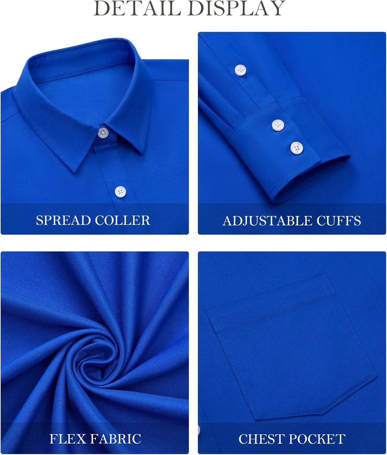 Oxford Shirts for Women Cotton Button Down Shirts Collared Fitted Work Office Blouses Business Top with Pockets