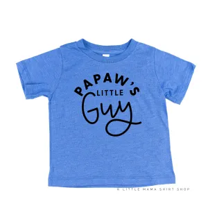 Papaw's Little Guy - Child Shirt