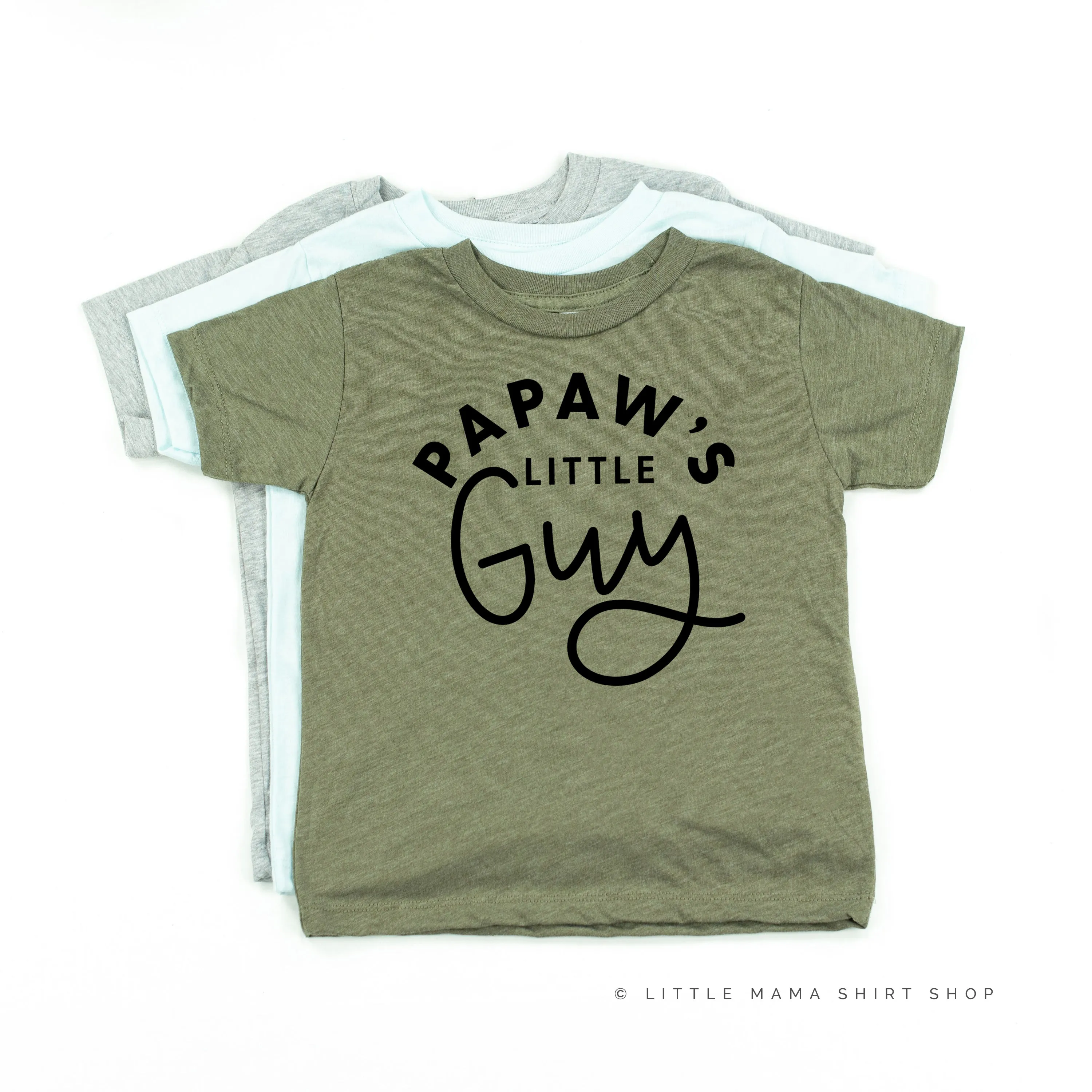 Papaw's Little Guy - Child Shirt