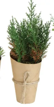 Paper Wrapped Faux Plant - 4 styles