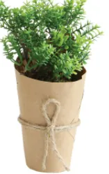 Paper Wrapped Faux Plant - 4 styles