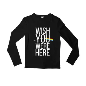 Pink Floyd Full Sleeves T shirt - How I Wish You Were Here