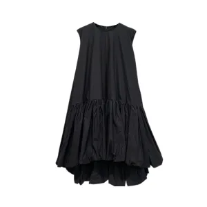 Pre Order:  Solid Loose Fit Irregular Dress
