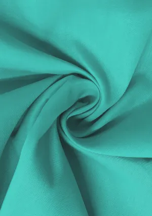 Sea Blue PolyCotton Fabric 65/35 Blended Dyed Premium Fabric 45" (112cm) Wide for Craft, Dressmaking, Face Masks & NHS Uniforms