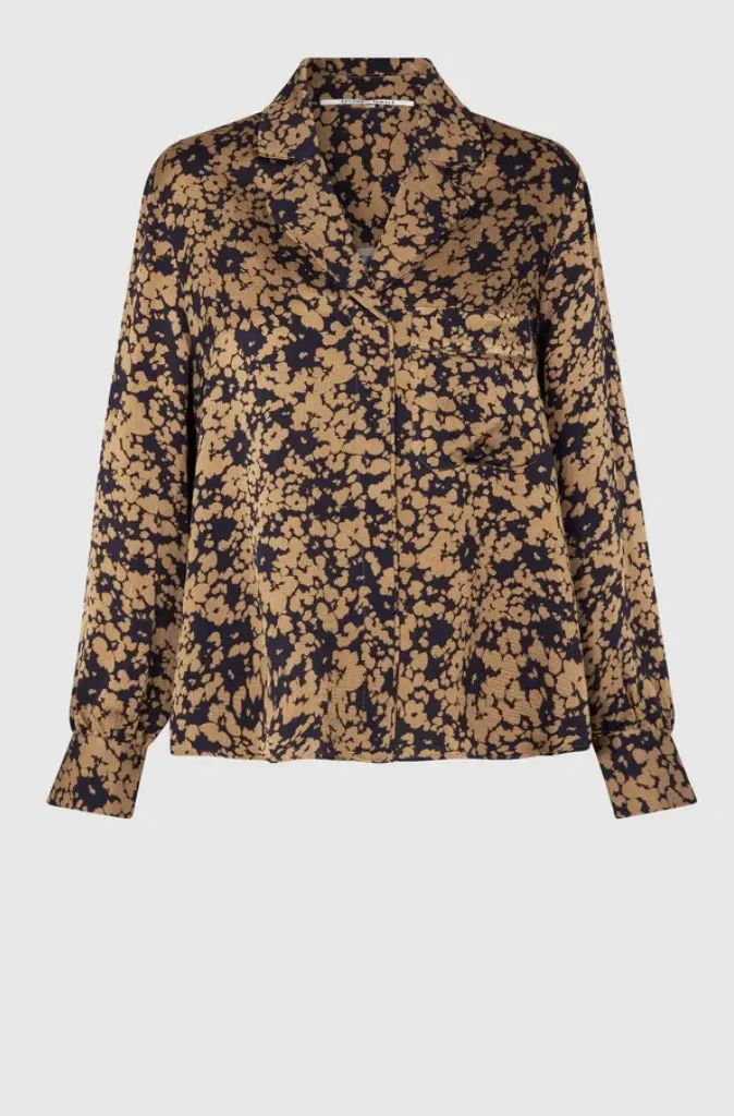 Second Female Vincent Shirt in Silver Mink