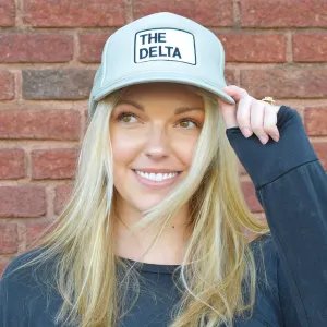 The Delta Patch Hat Gray