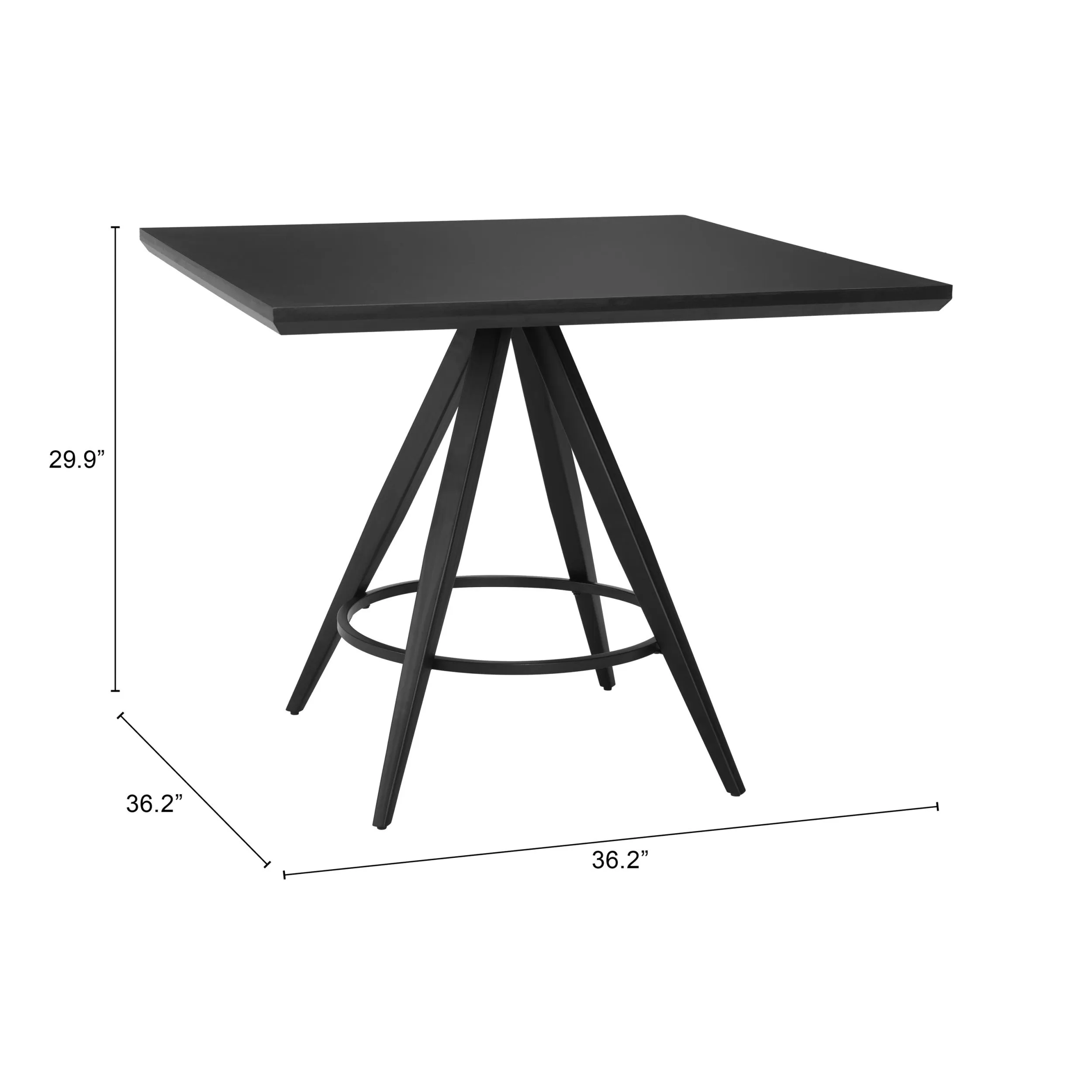 Tinos Dining Table, Black
