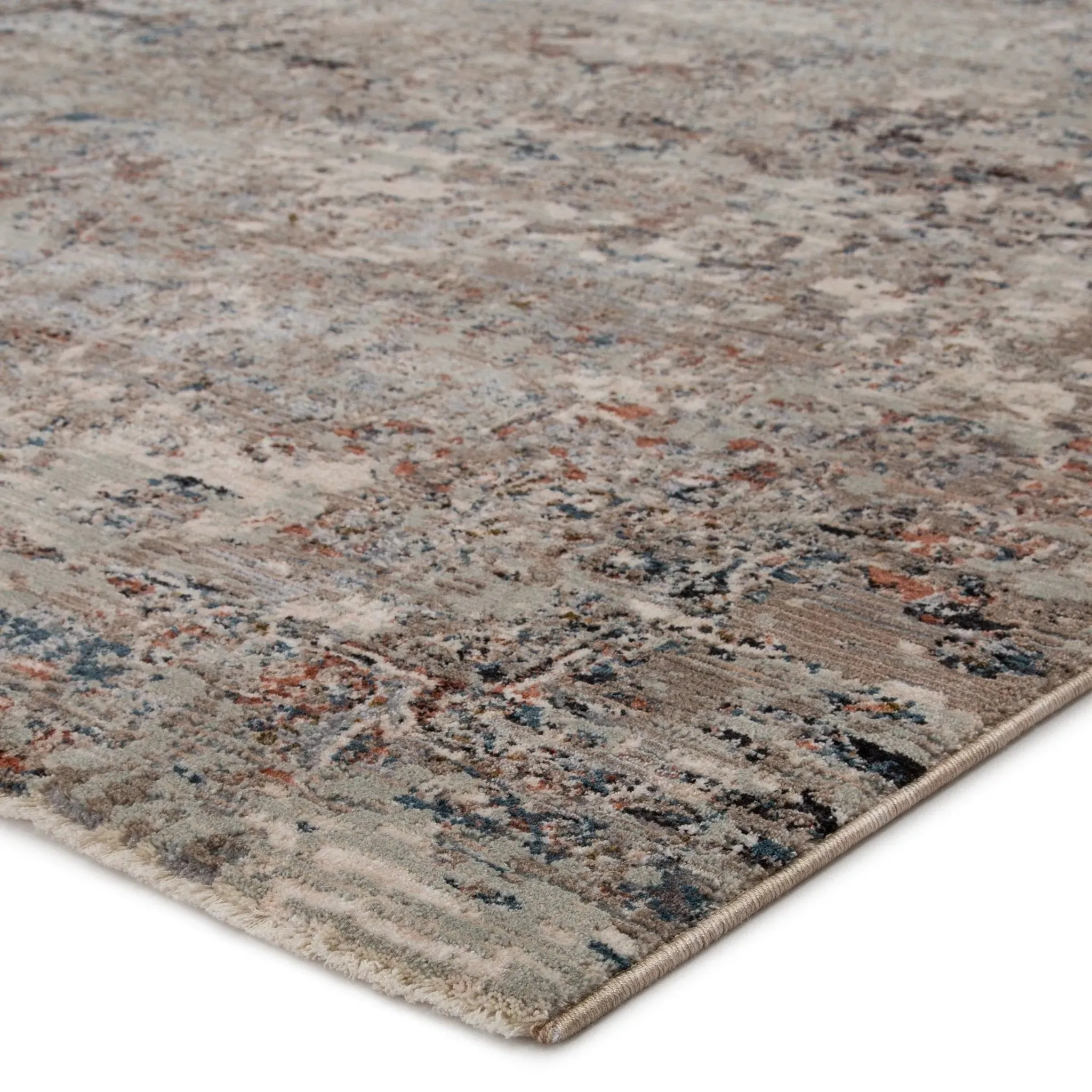 Valentia VLN02 Niran Gray/Rust Rug