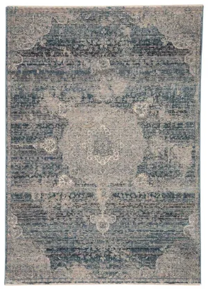 Valentia VLN04 Tolani Blue/Gray Rug