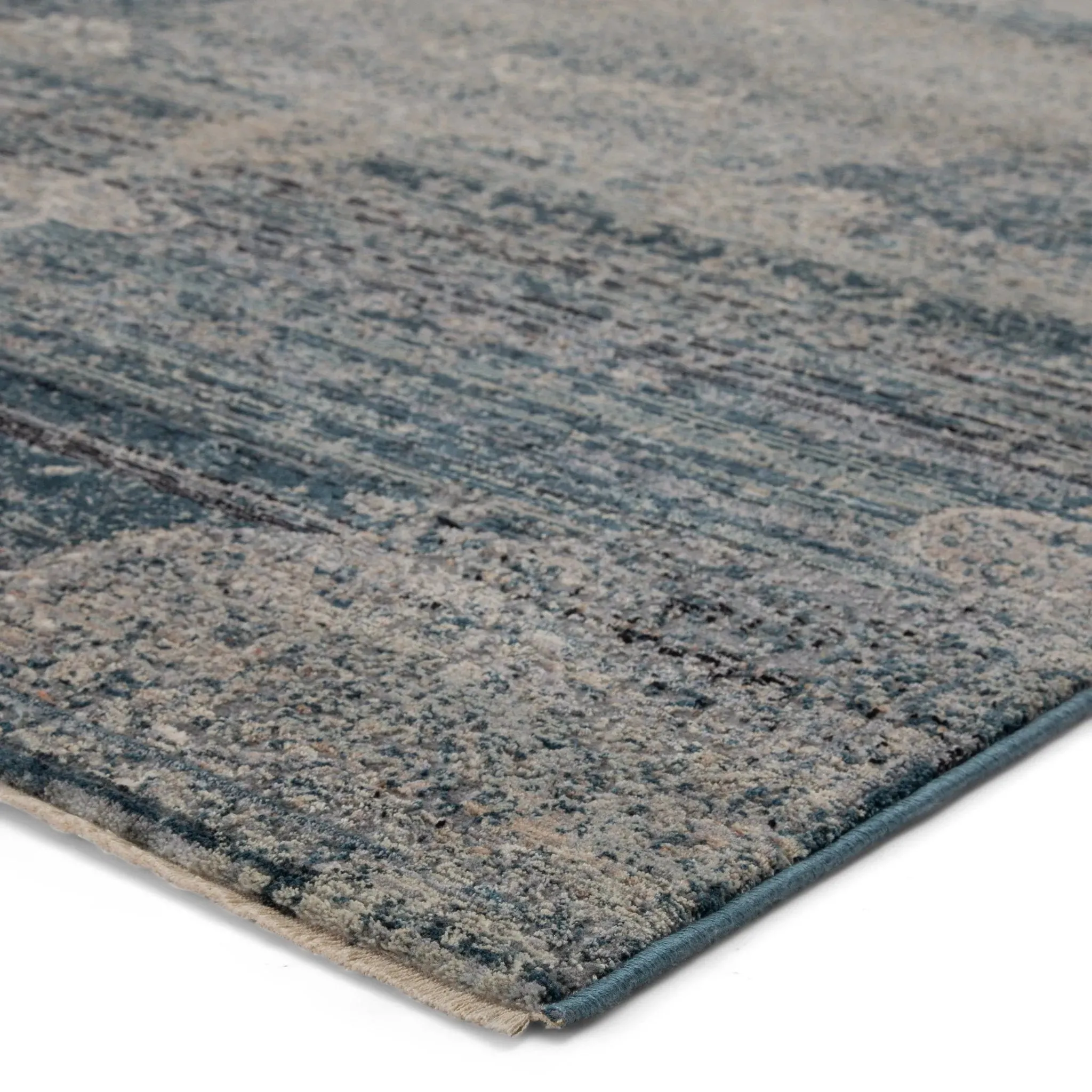 Valentia VLN04 Tolani Blue/Gray Rug