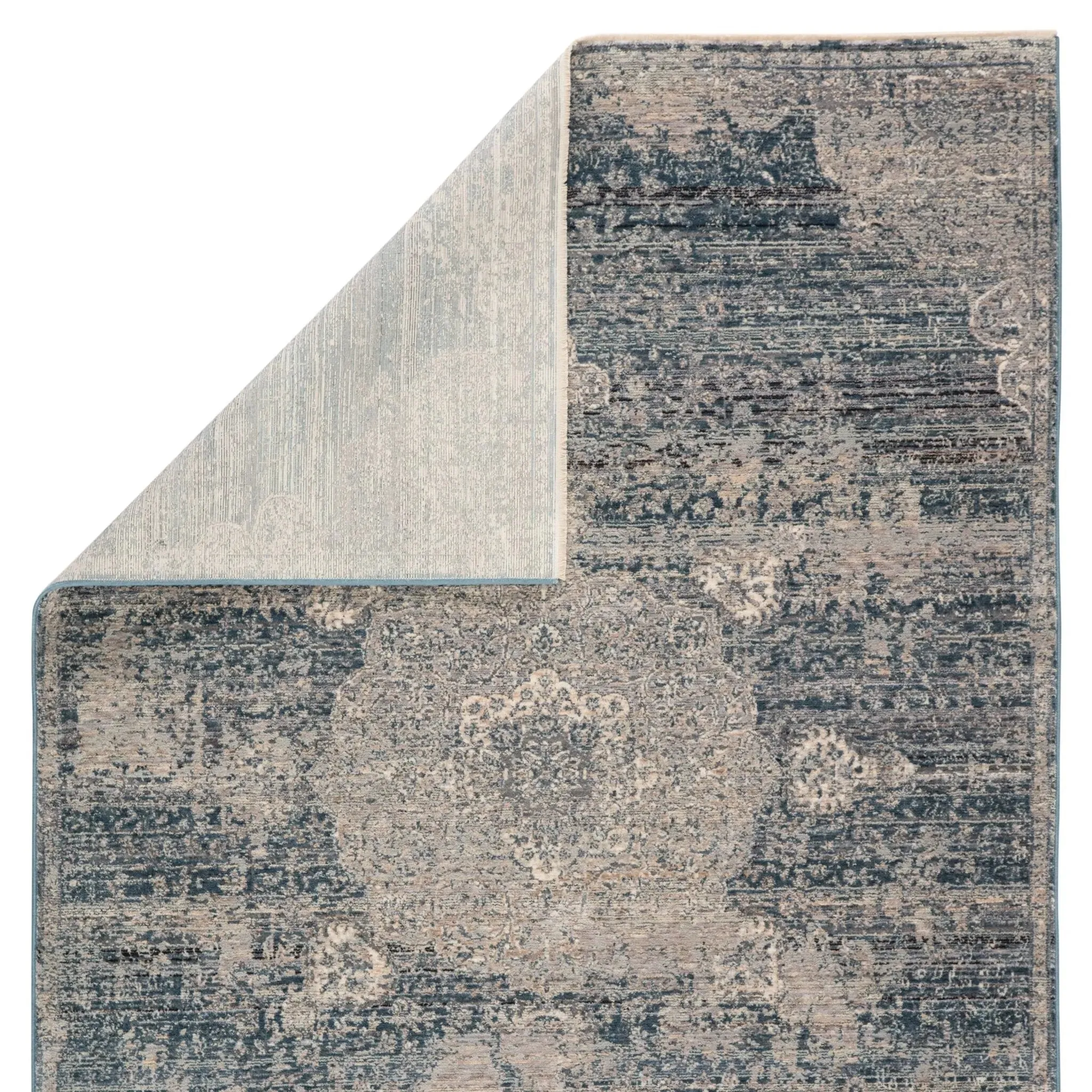 Valentia VLN04 Tolani Blue/Gray Rug