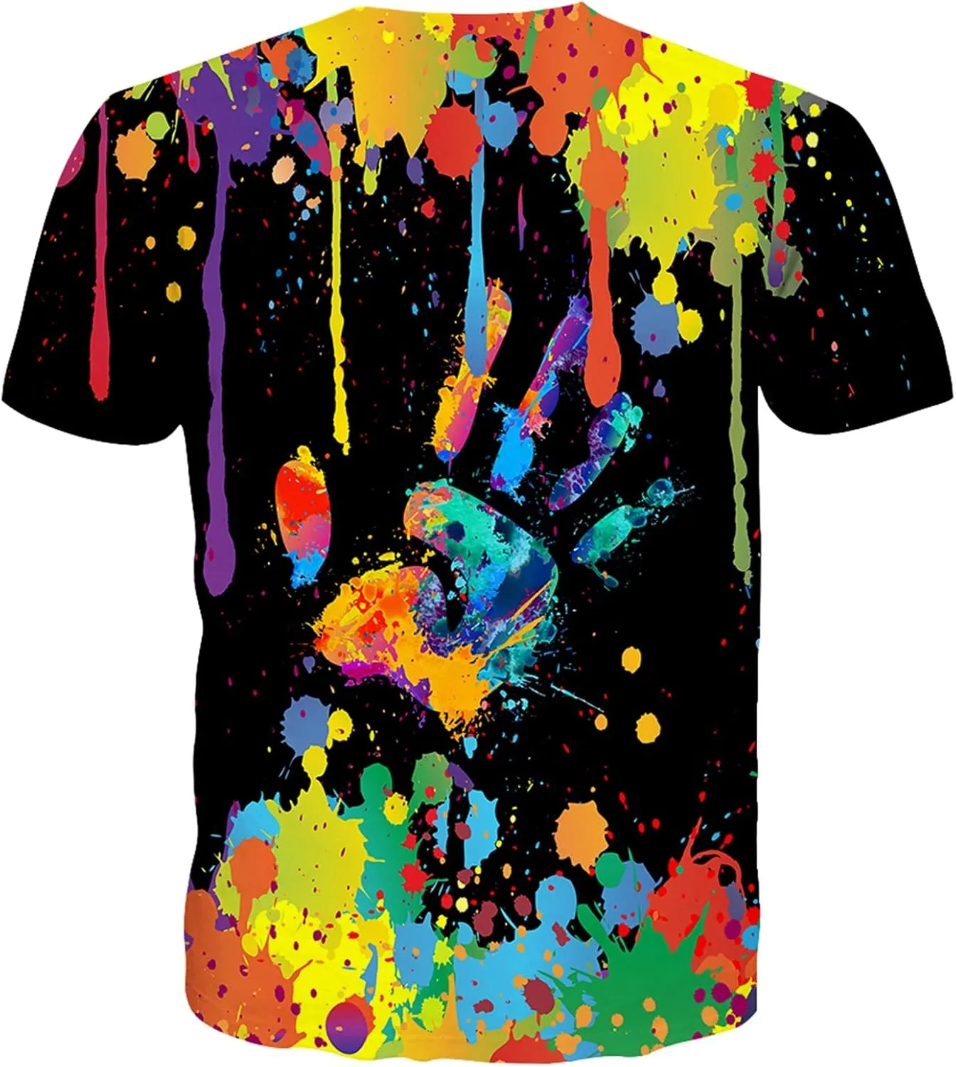 Yasswete Men and Women Shirts Unisex 3D Fashion Printed Shirts for Adults Short Sleeve Top T-Shirts